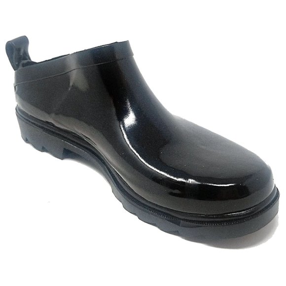 Women Rubber Booties Waterproof Rain Boots Mules / Garden Clogs - Picture 3 of 5